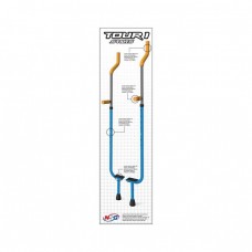 NSG Tour 1 Adjustable Walking Stilts, Blue/Grey   567880544